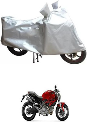 MSR STORE Two Wheeler Cover for Ducati(Monster 795, Silver)