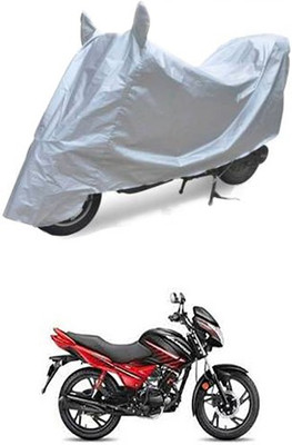 Blossom Trendz Two Wheeler Cover for Yamaha(SZ R, Silver)