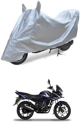 Blossom Trendz Two Wheeler Cover for Bajaj(Discover 150 f, Silver)