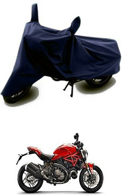 Blossom Trendz Two Wheeler Cover for Ducati(Monster 821, Blue)