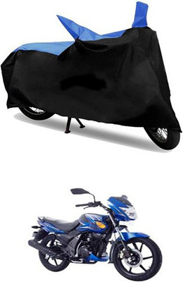 MSR STORE Two Wheeler Cover for TVS(Blue, Black)