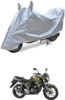 Blossom Trendz Two Wheeler Cover for Yamaha(FZ-S, Silver)