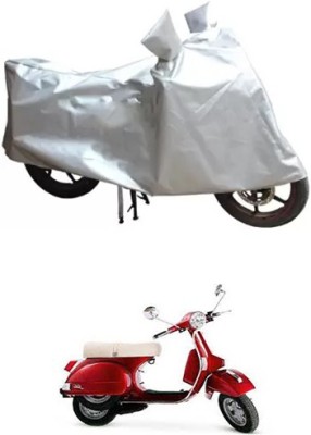 MSR STORE Two Wheeler Cover for LML(Silver)