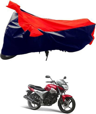 Autogard Two Wheeler Cover for Yamaha(SZ X, Red, Blue)