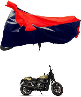MSR STORE Two Wheeler Cover for Harley Davidson(Red, Blue)