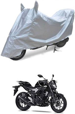 Blossom Trendz Two Wheeler Cover for Yamaha(Silver)