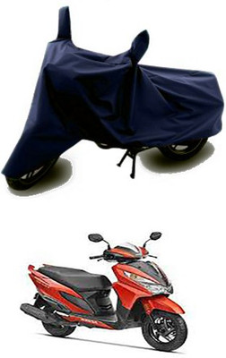 Blossom Trendz Two Wheeler Cover for Honda(Grazia, Blue)