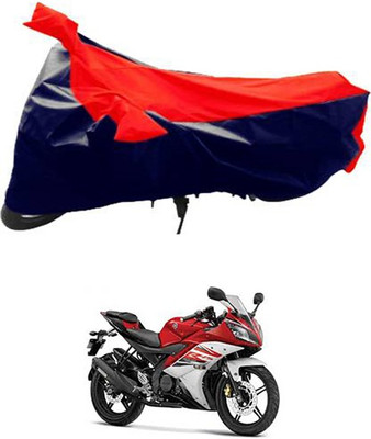 Autogard Two Wheeler Cover for Yamaha(Red, Blue)