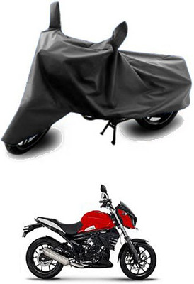 Blossom Trendz Two Wheeler Cover for Mahindra(Grey)