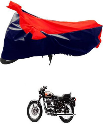 MSR STORE Two Wheeler Cover for Royal Enfield(Red, Black)