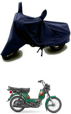 Blossom Trendz Two Wheeler Cover for TVS(Blue)