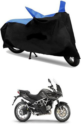 MSR STORE Two Wheeler Cover for Aprilia(Blue, Black)
