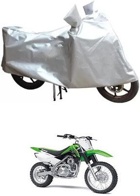 Autogard Two Wheeler Cover for Kawasaki(Silver)