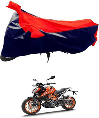 MSR STORE Two Wheeler Cover for KTM(Duke 390, Red, Blue)