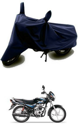 Blossom Trendz Two Wheeler Cover for Bajaj(Blue)