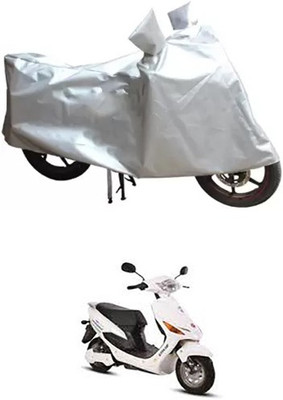 MSR STORE Two Wheeler Cover for Hero(Silver)