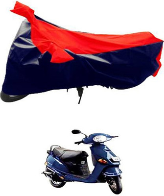MSR STORE Two Wheeler Cover for TVS(Red, Blue)