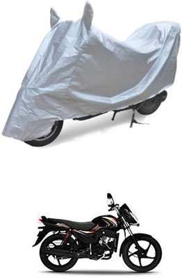 Blossom Trendz Two Wheeler Cover for Mahindra(Pantero, Silver)