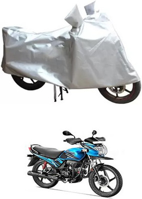 MSR STORE Two Wheeler Cover for Hero(Passion Pro TR, Silver)