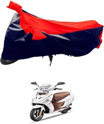 MSR STORE Two Wheeler Cover for Hero(Red, Blue)