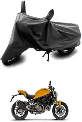 APNEK Two Wheeler Cover for Ducati(Monster 82, Grey)