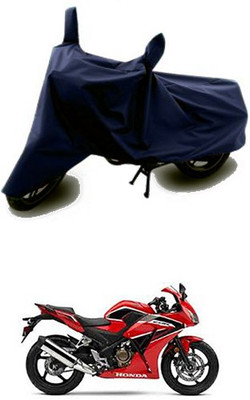 Blossom Trendz Two Wheeler Cover for Honda(Blue)