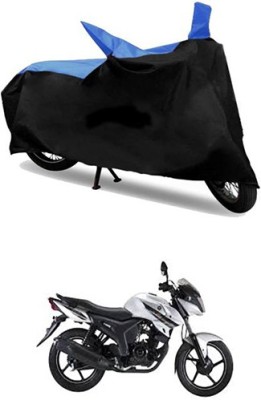 MSR STORE Two Wheeler Cover for Yamaha(SZ-S, Blue, Black)