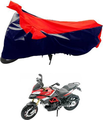 MSR STORE Two Wheeler Cover for Ducati(Red, Blue)