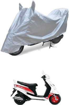 Blossom Trendz Two Wheeler Cover for Mahindra(Silver)