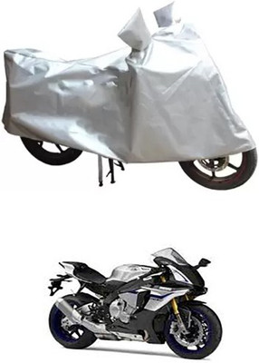 Autogard Two Wheeler Cover for Yamaha(Silver)