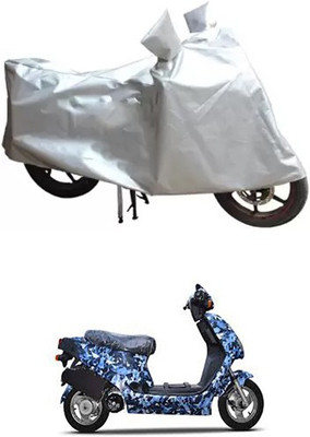 MSR STORE Two Wheeler Cover for Hero(Silver)
