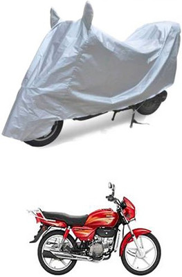 Blossom Trendz Two Wheeler Cover for Hero(Silver)