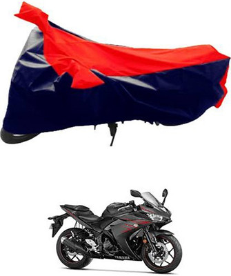 MSR STORE Two Wheeler Cover for Yamaha(Red, Blue)