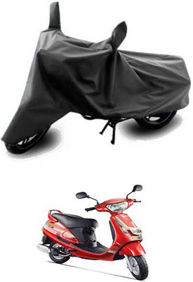 Blossom Trendz Two Wheeler Cover for Mahindra(Black)