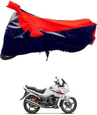 MSR STORE Two Wheeler Cover for Hero(Red, Blue)