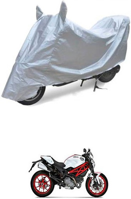 Blossom Trendz Two Wheeler Cover for Ducati(Monster 796 S2R, Silver)