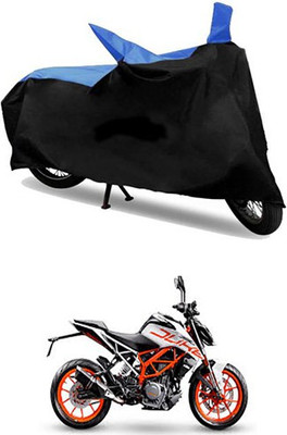 MSR STORE Two Wheeler Cover for KTM(Blue, Black)