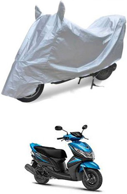 Blossom Trendz Two Wheeler Cover for Yamaha(Ray Z, Silver)