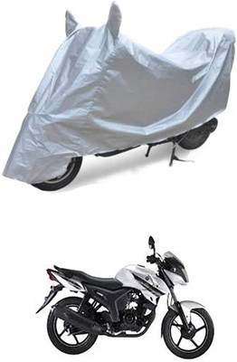 Blossom Trendz Two Wheeler Cover for Yamaha(SZ-S, Silver)