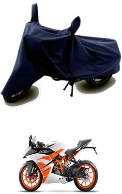 Blossom Trendz Two Wheeler Cover for KTM(Blue)