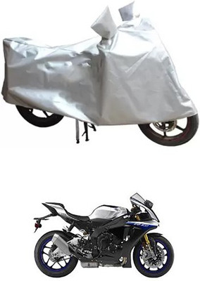 Autogard Two Wheeler Cover for Yamaha(Silver)
