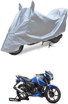 Blossom Trendz Two Wheeler Cover for TVS(Silver)