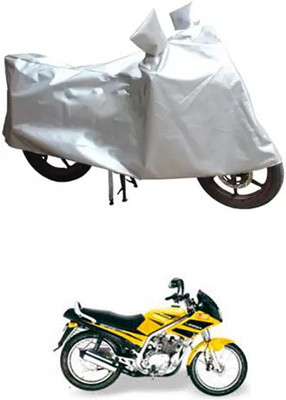 MSR STORE Two Wheeler Cover for Kinetic(Silver)