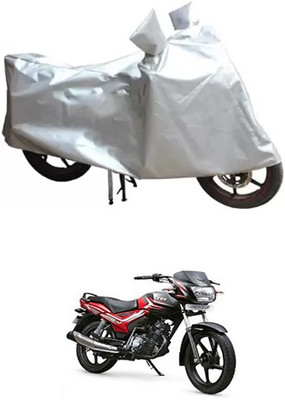 MSR STORE Two Wheeler Cover for TVS(Silver)