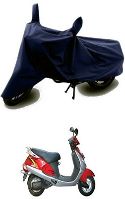Blossom Trendz Two Wheeler Cover for Kinetic(Blue)