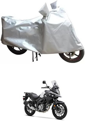 Autogard Two Wheeler Cover for Suzuki(Silver)