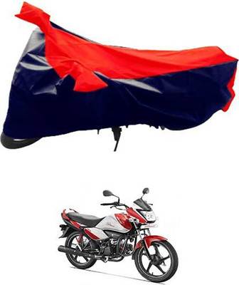MSR STORE Two Wheeler Cover for Hero(Splendor I Smart, Red, Blue)