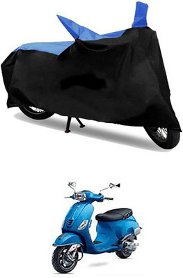MSR STORE Two Wheeler Cover for Universal For Bike(Vespa SXL, Blue, Black)