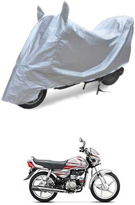 THE REAL ARV Waterproof Two Wheeler Cover for Hero(HF Deluxe, Silver)