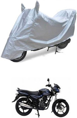 Blossom Trendz Two Wheeler Cover for Bajaj(DTS-i, Silver)